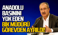 Anadolu basınını bitiren BİK Genel Müdürü  veda etti!