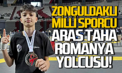 Zonguldak Milli Sporcu Aras Taha Duran Romanya'ya madalya için gidiyor!