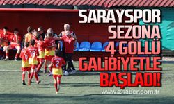 Sarayspor sezona 4 gollü galibiyetle başladı