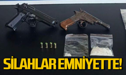 Zonguldak’ta emniyet silahlara el koydu!