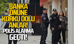 Banka önünde bırakılan valiz polisi alarma geçirdi!