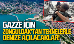 Gazze için Zonguldak’tan denize açılacaklar!
