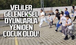Veliler geleneksel oyunlarla yeniden çocuk oldu!