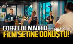 Coffee De Madrid Kozlu film setine dönüştü!