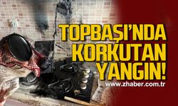 Topbaşı'nda korkutan yangın!