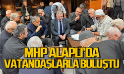 MHP Alaplı’ya çıkarma yaptı vatandaşlarla buluştu!