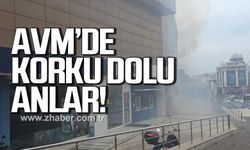 Ereğli'de AVM jeneratörü korkuttu, cadde duman altında kaldı!