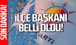 Ak Parti Devrek İlçe Başkanı belli oldu!