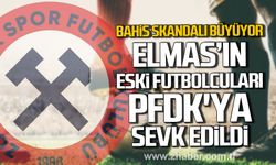 Zonguldakspor'un eski futbolcuları da bahis nedeniyle PFDK'ya sevk edildi