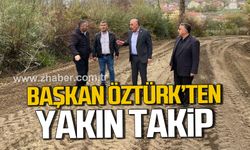 Vedat Öztürk çalışmaları yerinde inceledi!