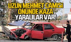 Uzun Mehmet Camisi önünde kaza! Yaralılar var!