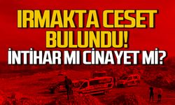 Irmakta ceset bulundu! İntihar mı cinayet mi?