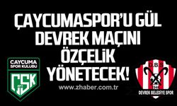 Çaycumaspor’u Emin Gül, Devrek maçını Zeynep Özçelik yönetecek!