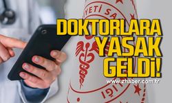 Doktorlara yasak geldi!