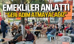 Kilimli'de emekliler sıkıntılarını anlattı! Erdinç Kargidan dinledi!
