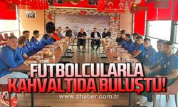 Başkan Öztürk, futbolcularla kahvaltıda buluştu!