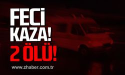 Bartın’da feci kaza! 2 ölü!