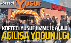 Kilimli'de Köfteci Yusuf hizmete açıldı!
