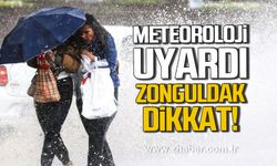 Meteoroloji uyardı! Zonguldak'a kuvvetli yağış geliyor!