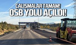 Milletvekili duyurdu! Çalışmalar tamam! OSB yolu açıldı