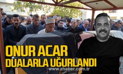 Onur Acar dualarla uğurlandı!
