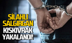 Silahlı saldırgan kıskıvrak yakalandı!
