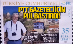 Gazeteci Mustafa Özyurt için PTT pul bastırdı!
