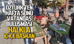 Gökçebey'de Pazar buluşması! Halkla iç içe başkan