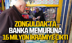 Zonguldaklı bankacıya 16 milyon lira ikramiye çıktı!