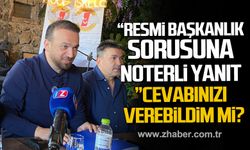 Harun Demir'den "Resmi Başkanlık" sorusuna noterli yanıt!