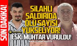 Zonguldak Çaycuma'da ölü sayısı yükseliyor! Eski muhtar vuruldu!