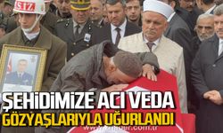 Karabüklü şehit Kıdemli Başçavuş Nuri Özcan gözyaşlarıyla uğurlandı!
