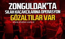 Zonguldak'ta silah kaçakçılarına operasyon! Gözaltılar var