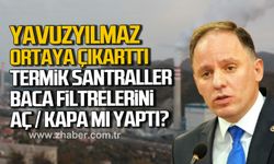 Deniz Yavuzyılmaz ortaya çıkarttı! "Termik santraller baca filtrelerini aç / kapa mı yaptı?"