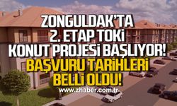 Zonguldak Devrek'te 2. etap TOKİ konut projesi başlıyor! Başvru tarihleri belli oldu!