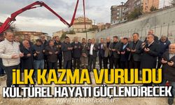 Alaplı Kültür Merkezi’nin temeli dualarla atıldı!
