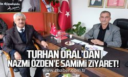 Turhan Oral'dan, Nazmi Özden'e samimi ziyaret!