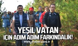 “Yeşil Vatan” temalı doğa yürüyüşü gerçekleştirildi