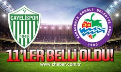 Ereğli Belediyespor kritik deplasmanda! 11’ler açıklandı!