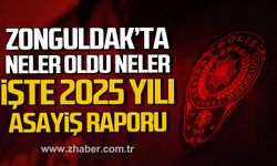 Vali Osman Hacıbektaşoğlu açıkladı. İşte Zonguldak'ın 2025 yılı asayiş ve güvenlik raporu...