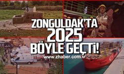 Zonguldak'ta 2025 yılı böyle geçti