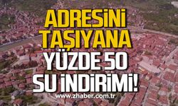 Adresini Devrek’e taşıyana, Suya yüzde 50 indirimi!