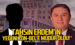 Tahsin Erdem'in yeğeni ZON-BEL'e müdür oldu!