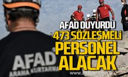 AFAD 473 sözleşmeli personel alacak
