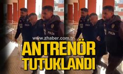 Hakemi döven antrenör tutuklandı