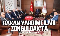Bakan Yardımcıları Ahmet Aydın ve Faruk Özçelik Zonguldak’ta!