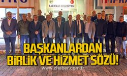 CHP’li Başkanlardan birlik ve hizmet sözü!