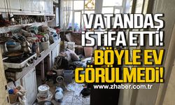 Vatandaş isyan etti! Böyle çöp ev görülmedi!