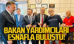 Bakan Yardımcıları Zonguldak'ta esnafla buluştu!