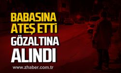 Karabük’te babasına silahla ateş etti! Gözaltına alındı!